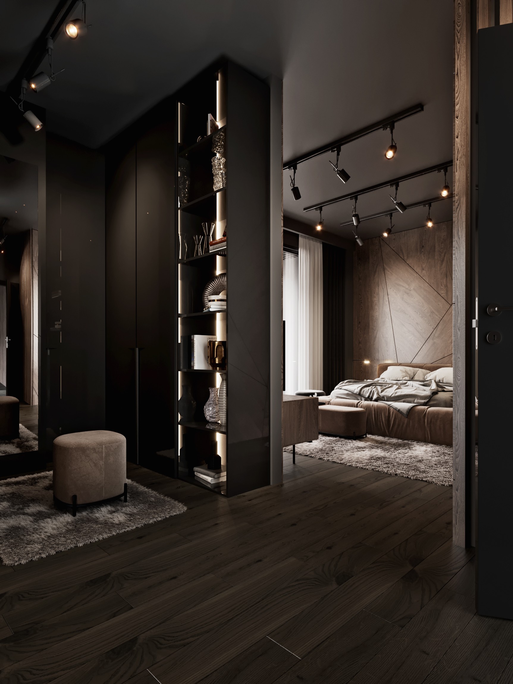 大平米住宅设计 满满的高级感！-16