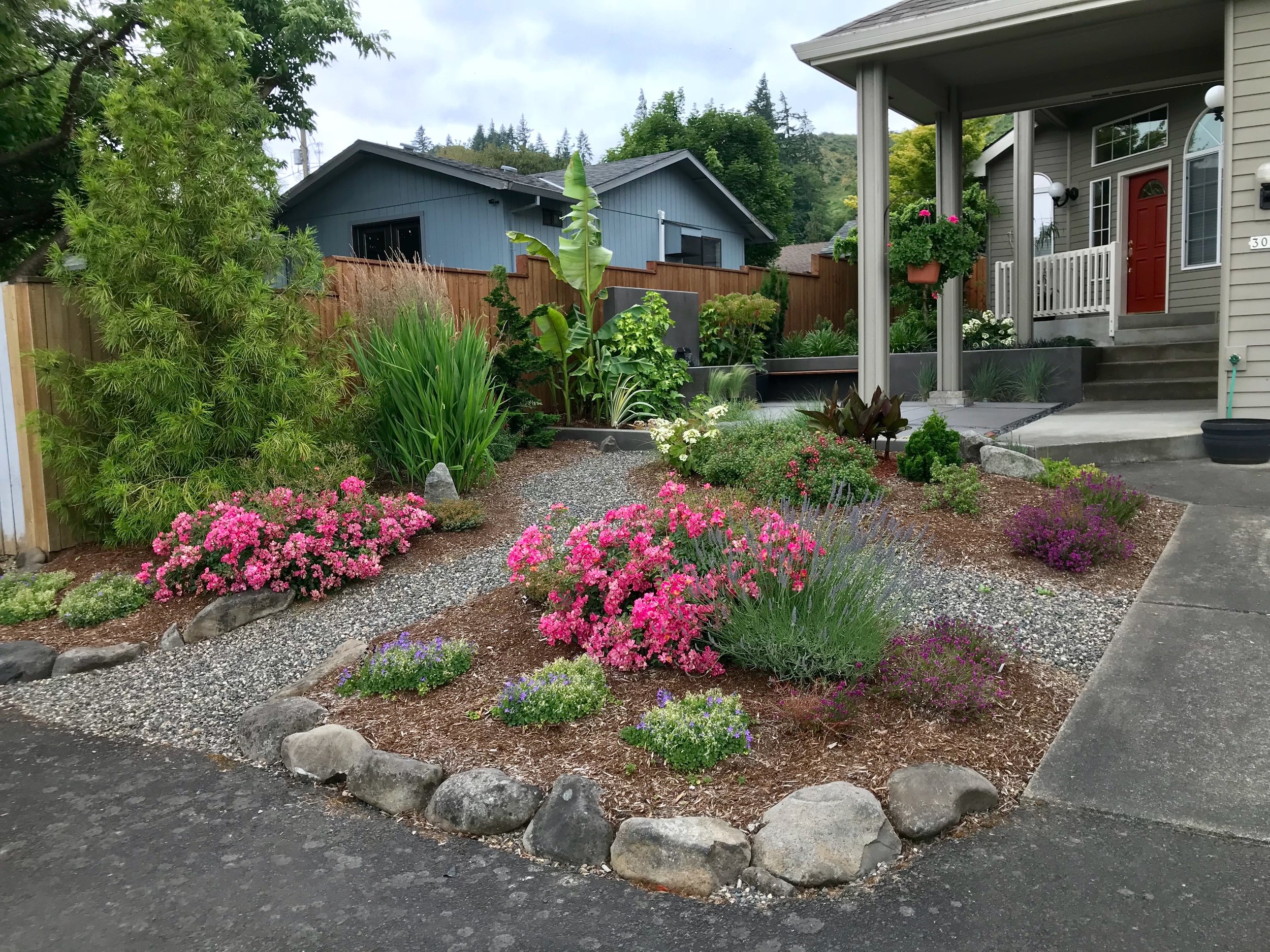 哥伦比亚城某住宅前院景观重新设计丨Alyse Lansing-16