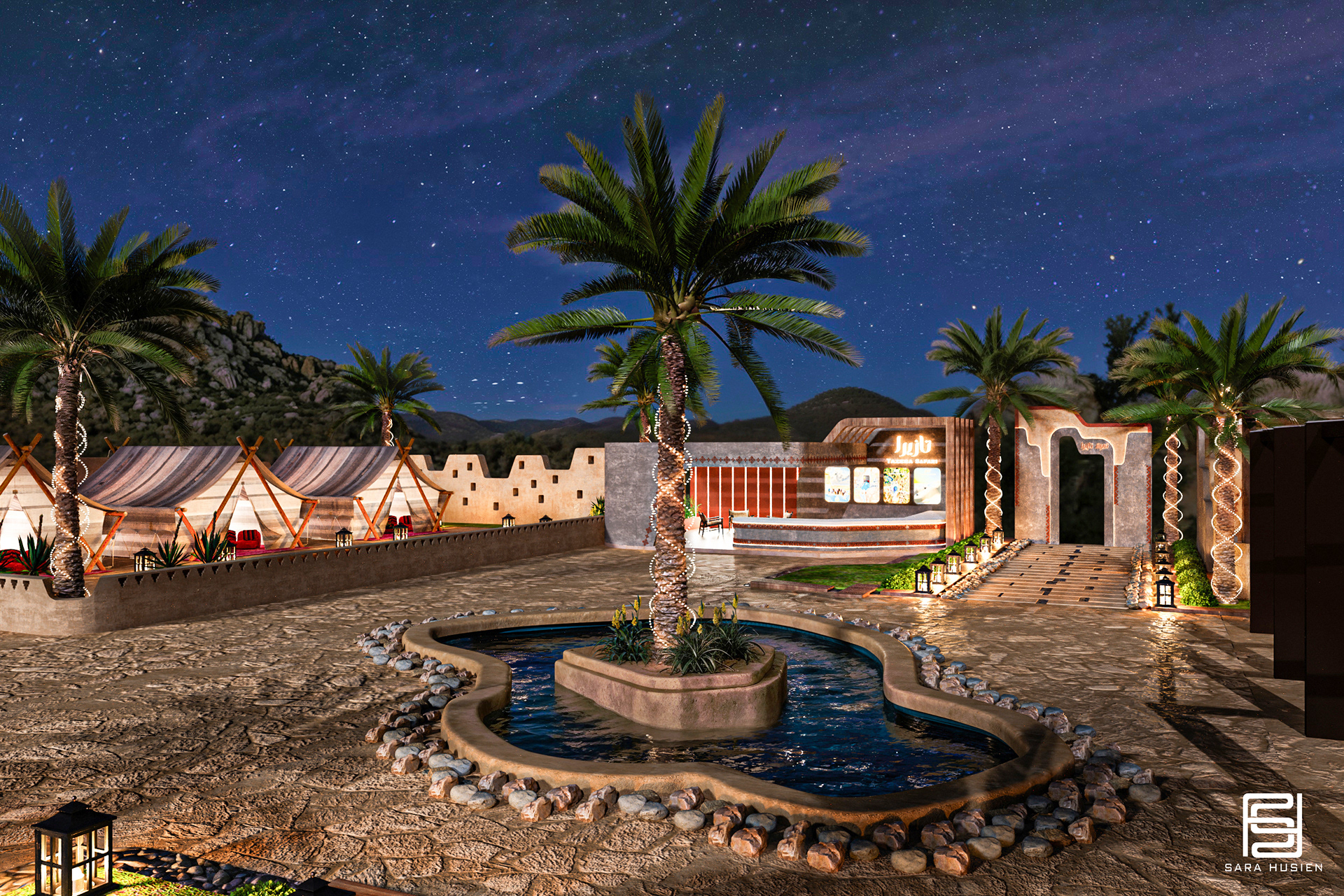 Tazzera Local Café & Safari Camp – Aghurmi, Siwa Oasis-19