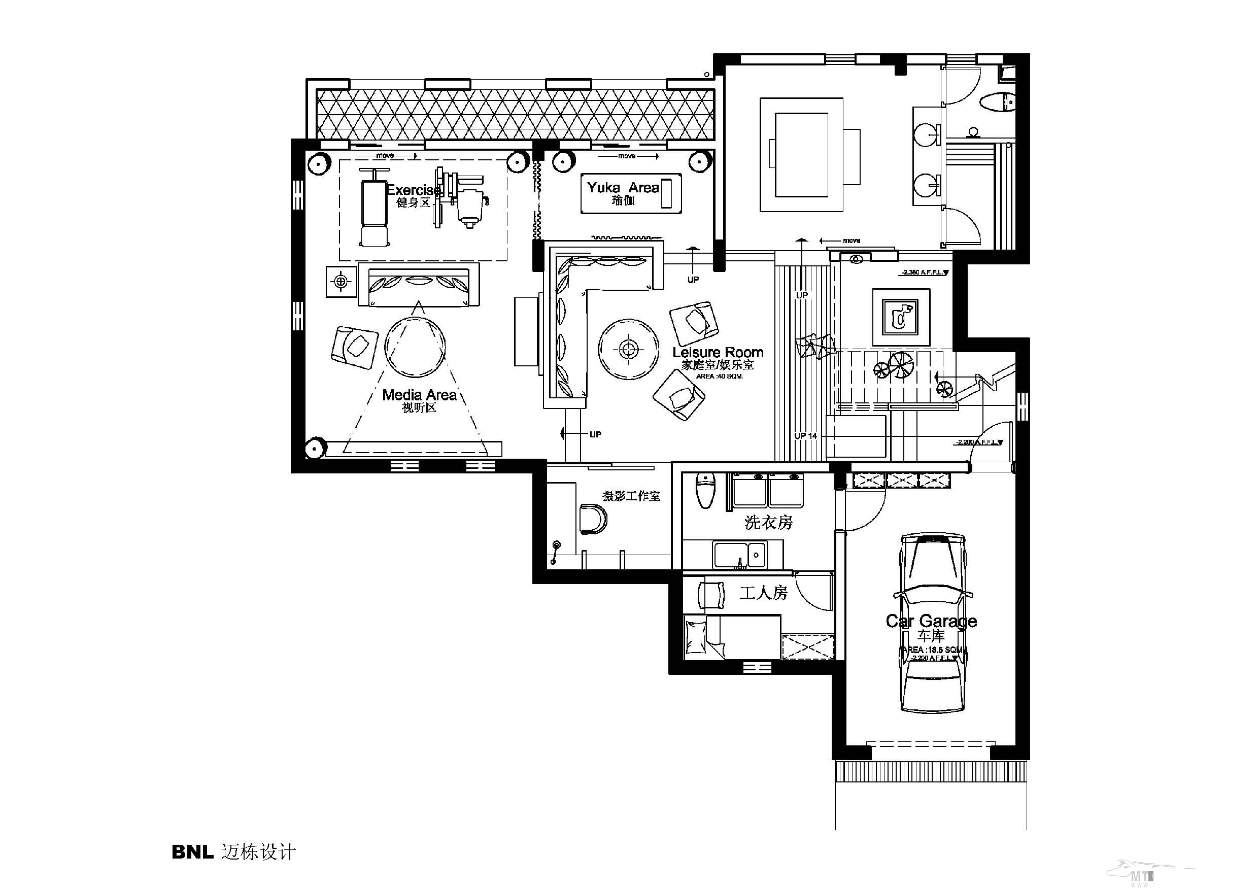 BNL architects  堤亚纳昱墅别墅样板房概念设计-27