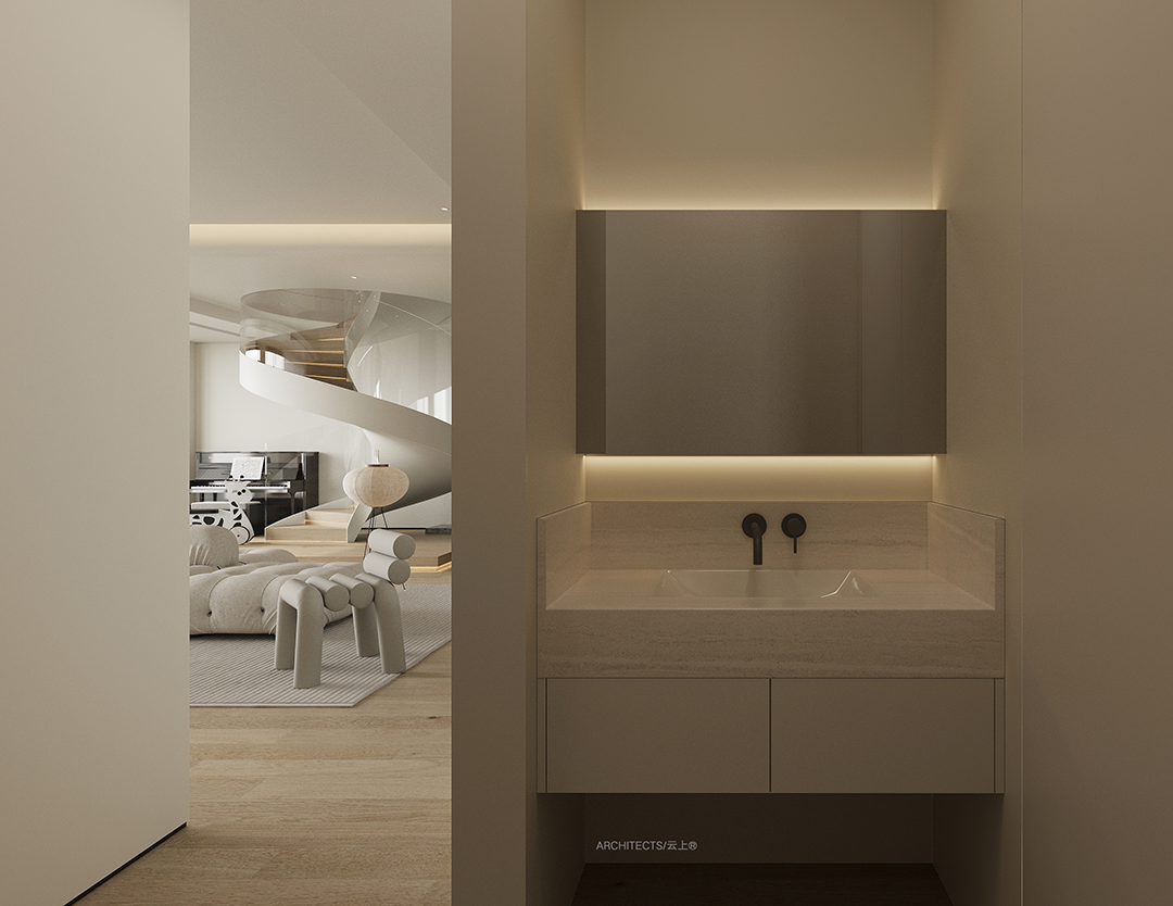 山东淄博润园 236㎡现代简约风丨中国淄博丨云上译舍-13