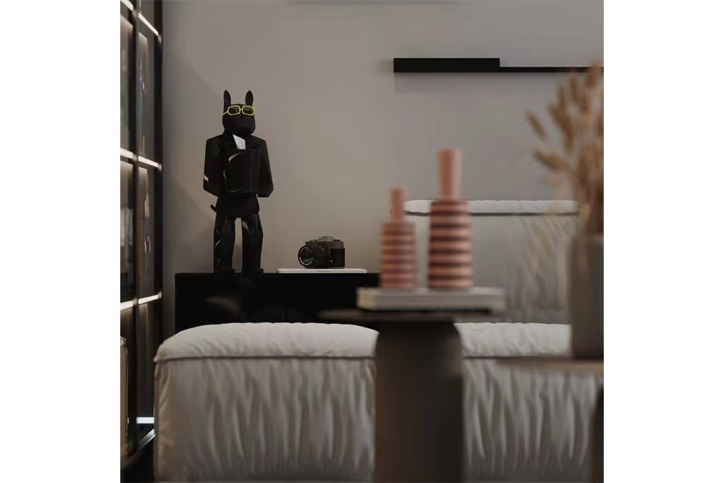 名门世家 90㎡简法轻奢风平层设计-10