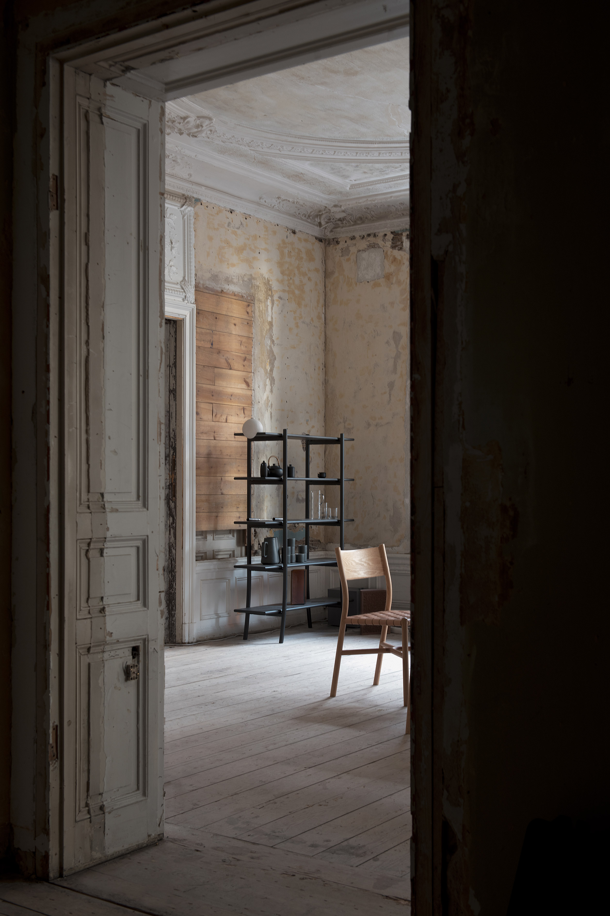 New Japanese brand Ariake debuts furniture in crumbling embassy-26