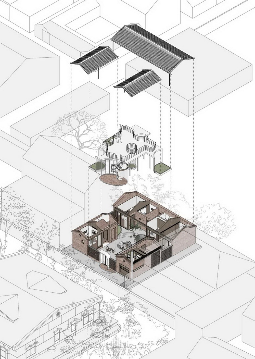 北京昌平合院改造设计丨中国北京丨尌林建筑-29
