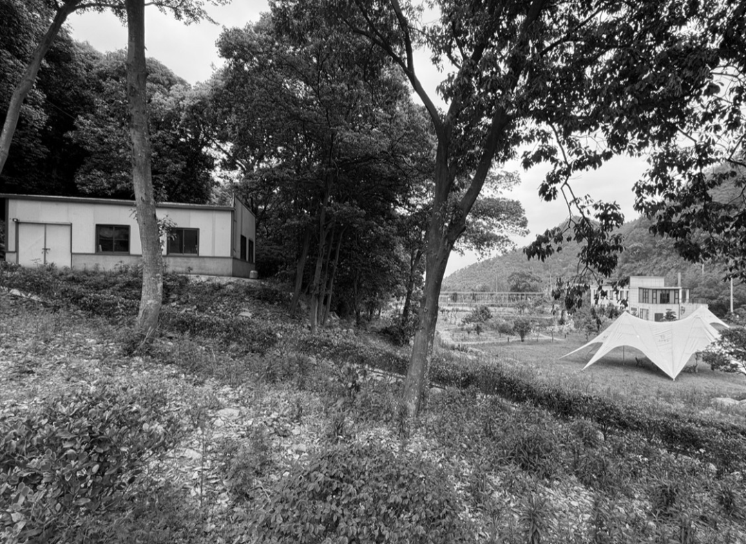 我们在山林里的寺院边，盖了一个喝茶的亭子-16