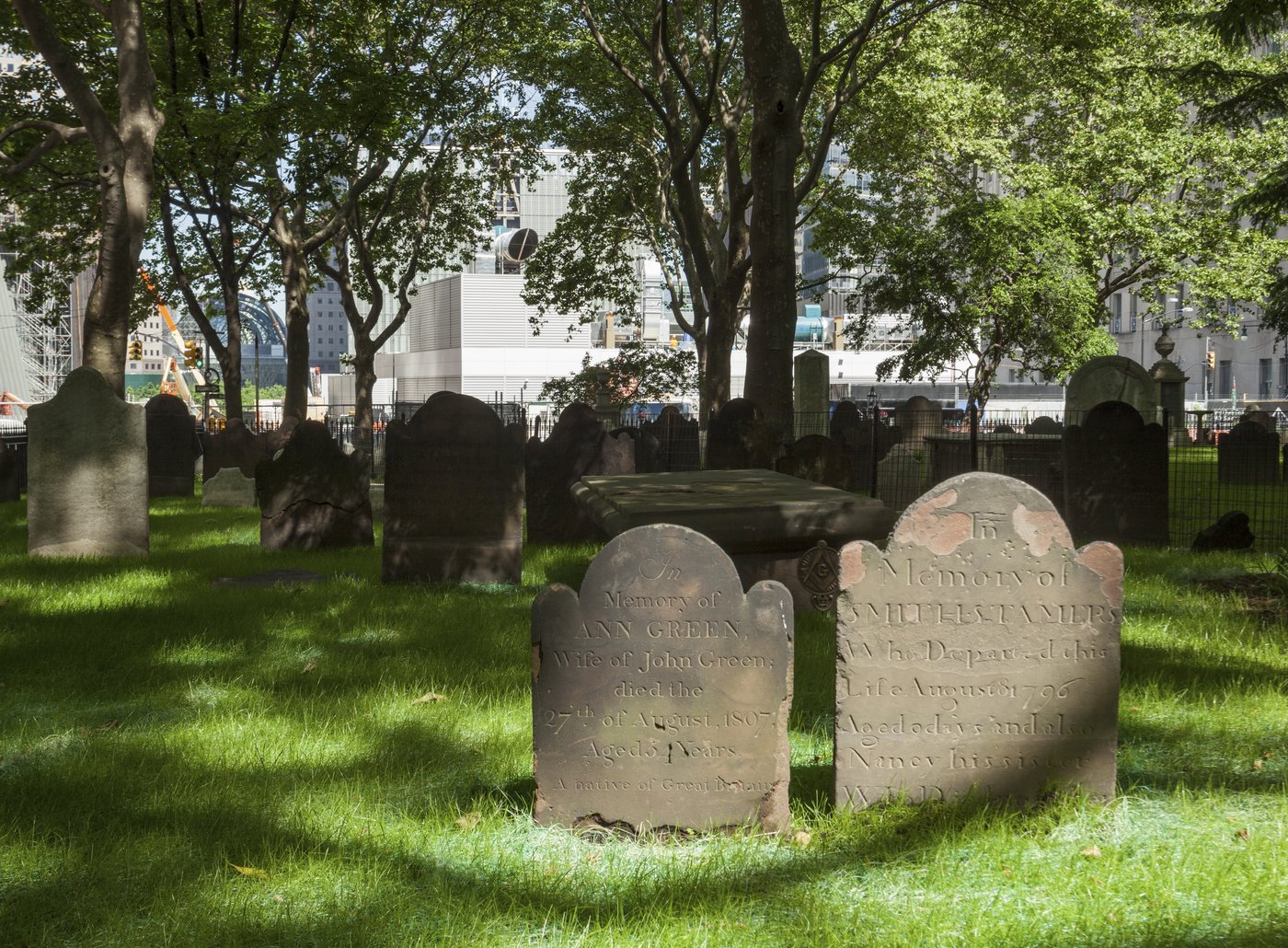 Projects - Restoration of the Churchyards of Trinity Church and St. Paul's Chapel -3