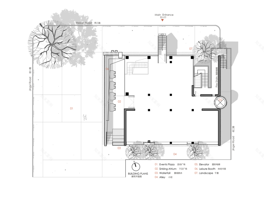 “Парус в бескрайнем море”文化建筑丨中国上海-17
