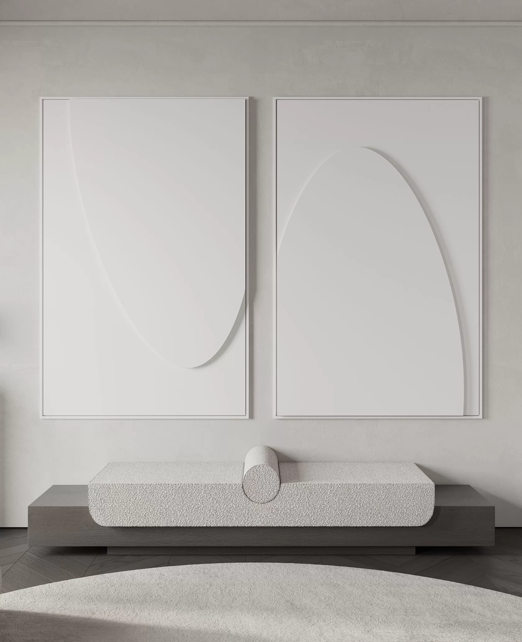 莫斯科浅色系公寓设计 超精致！-8