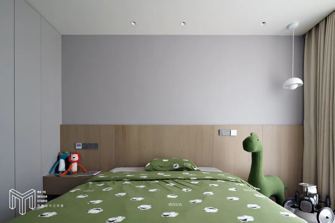 陌野之居 · 自然舒适的亲子家居空间设计丨MOYE Design-25