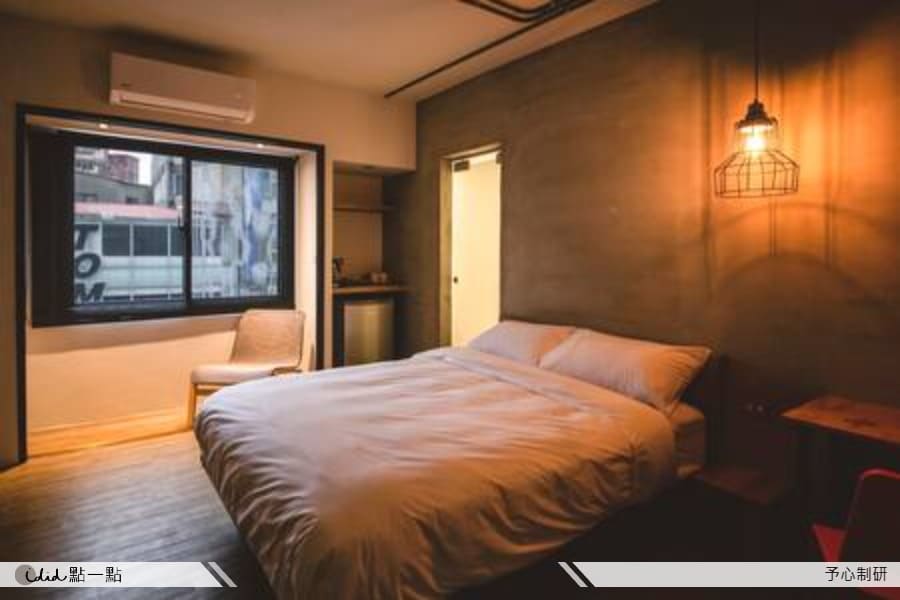 40坪老屋翻新:工业风日租套房设计-30