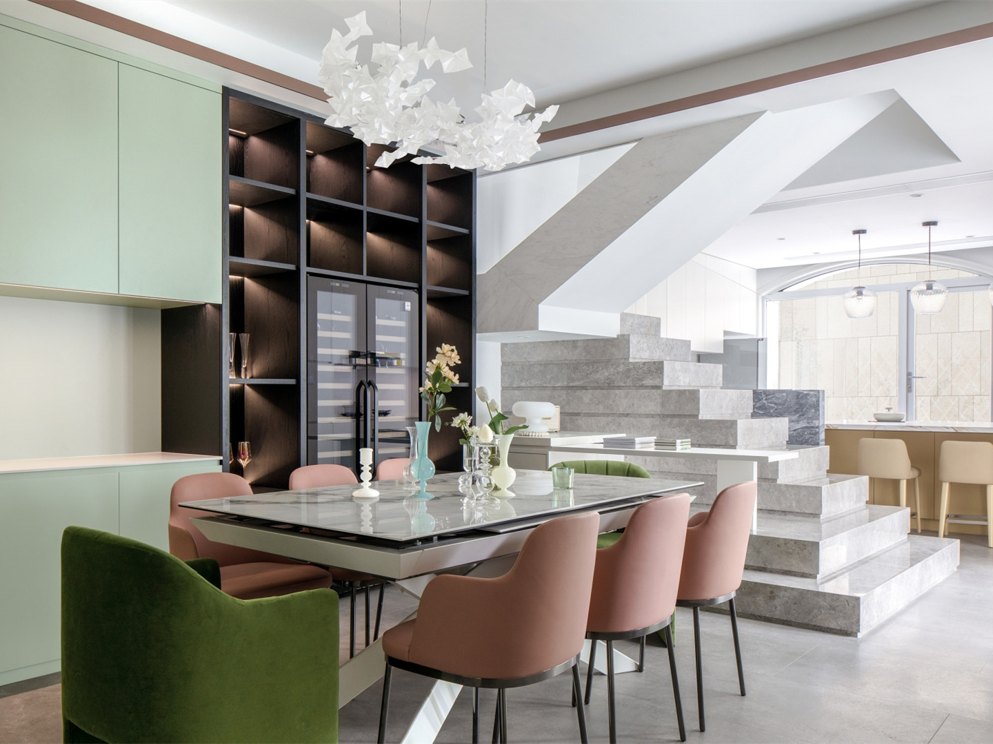 宁波 90 后夫妻联排混搭“趣”古典婚房丨中国宁波丨杭州拾间系空间设计-3