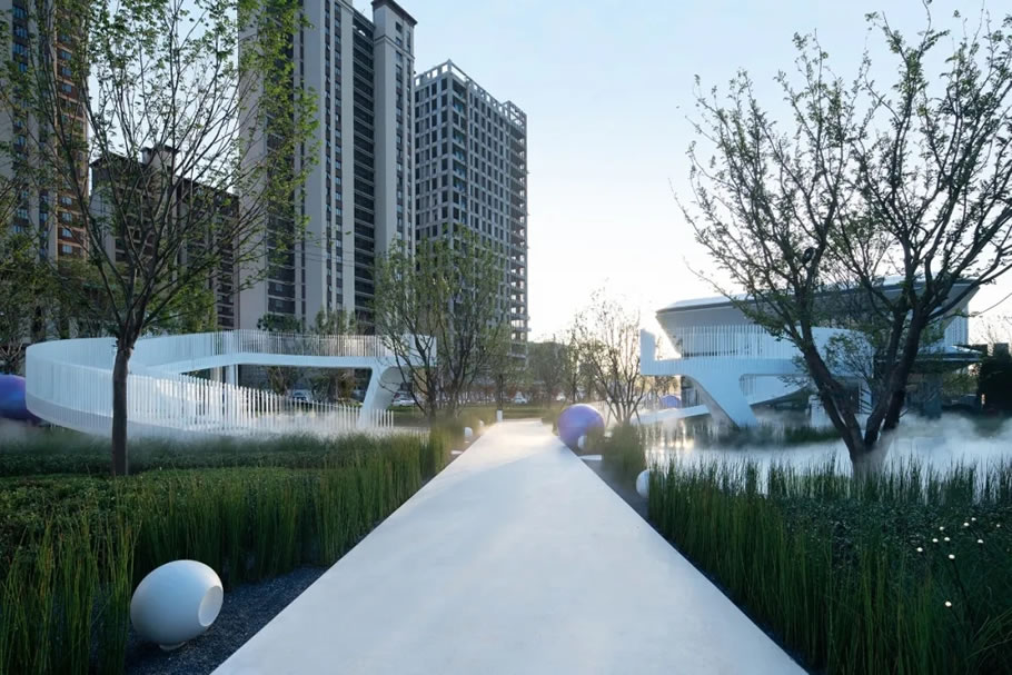 济南融创未来壹号示范区丨中国济南丨凯盛上景(北京)景观规划设计有限公司-24