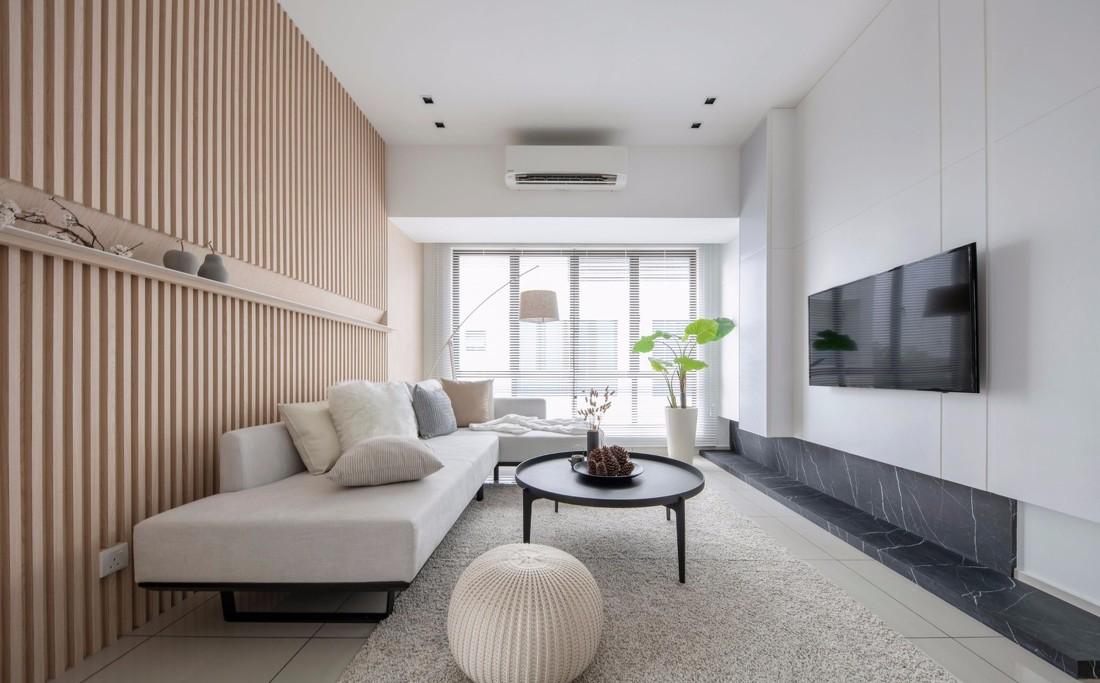 华美筑空间设计丨原木质感打造休闲度假别墅生活-4