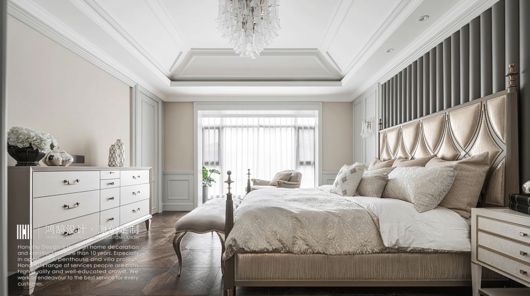 468㎡美式轻奢别墅,生活与艺术的完美融合-47