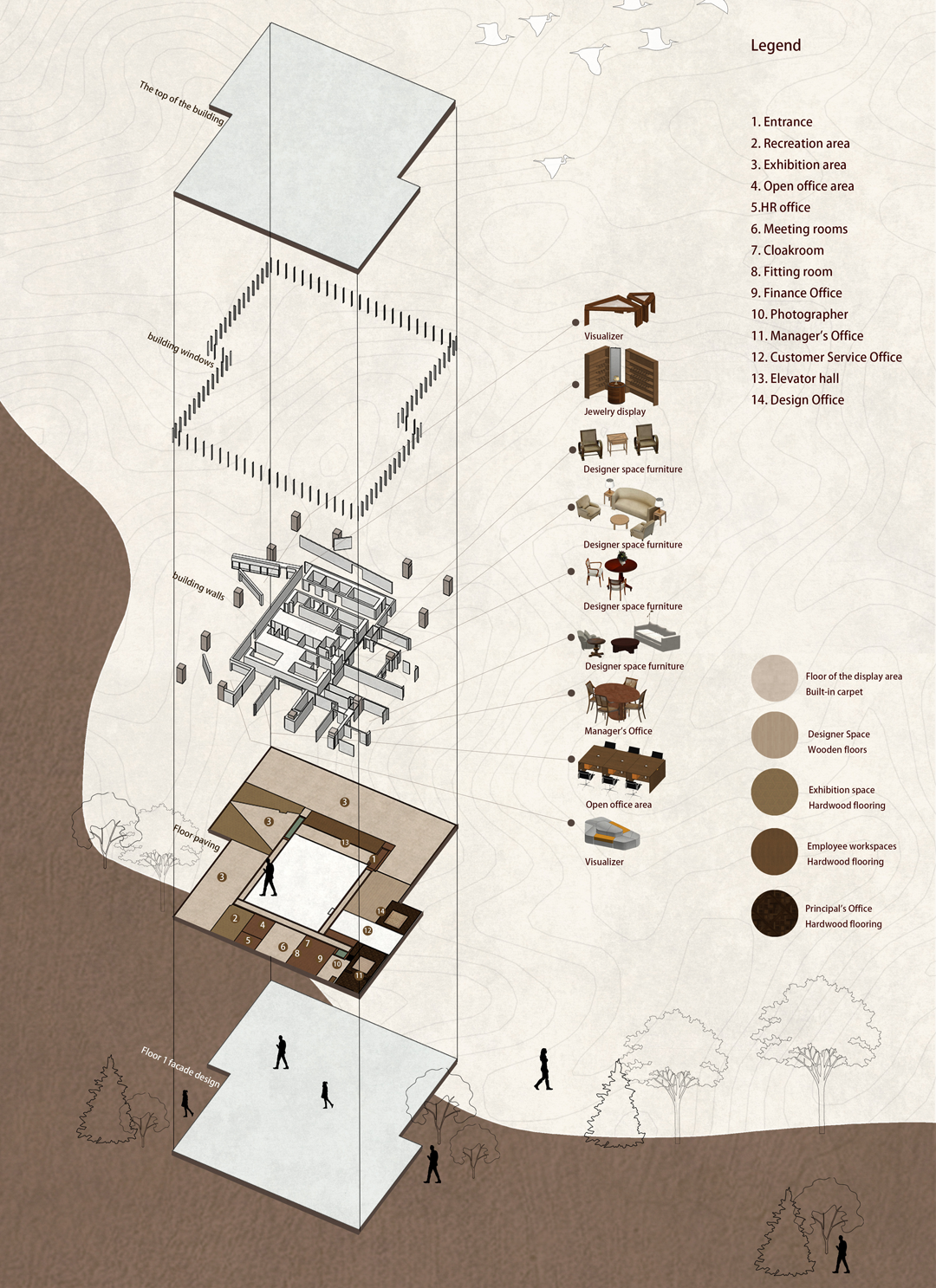 UNITED NAOMI服装供应链展厅丨中国深圳丨AeonSpan Studio-35