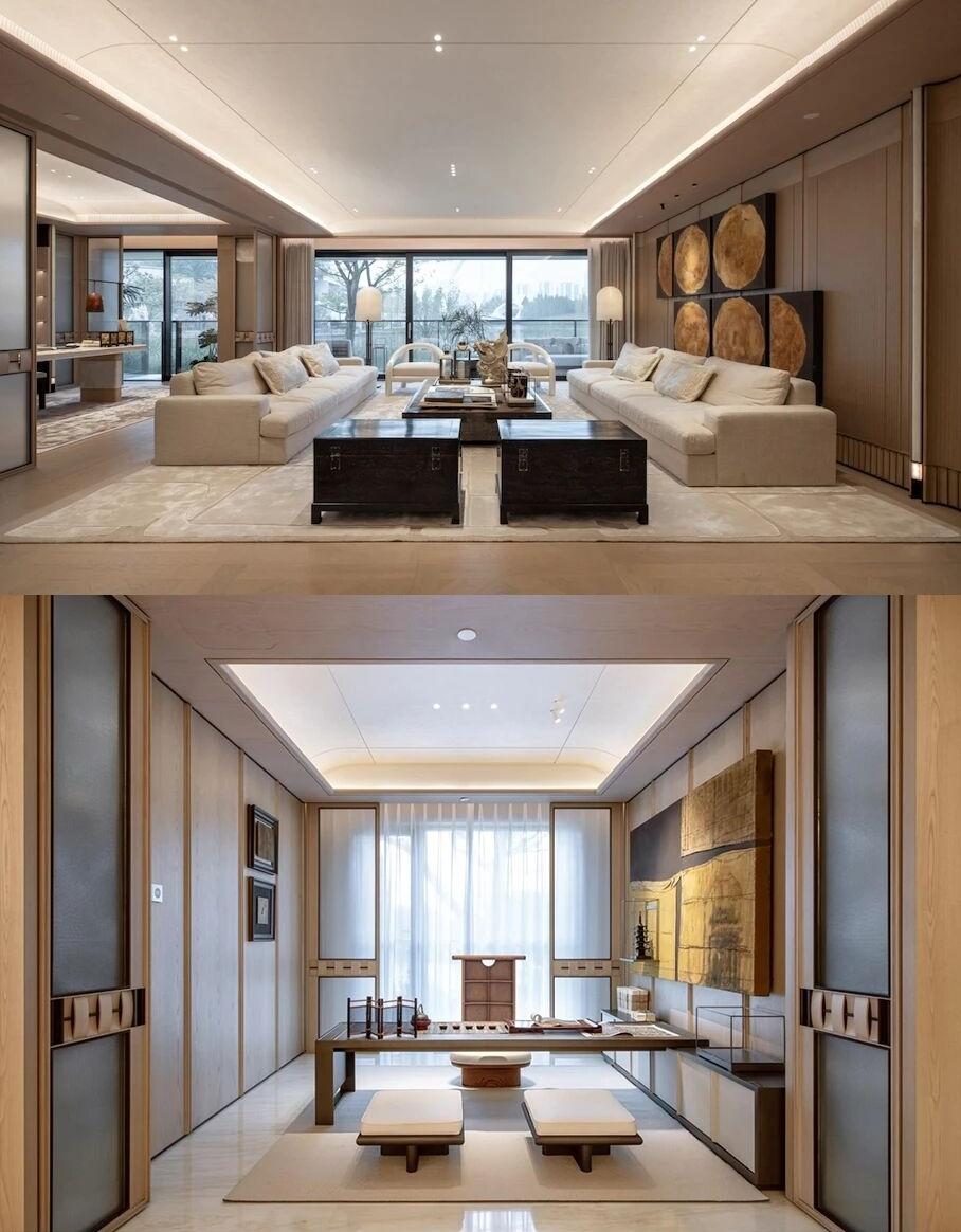 成都麓湖天琴澄音350㎡样板间丨中国成都丨盘石设计-14