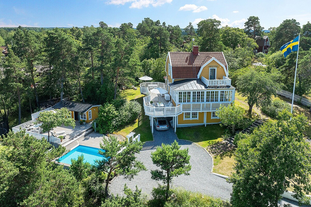 瑞典湖边传统郊区别墅设计丨瑞典斯德哥尔摩-31