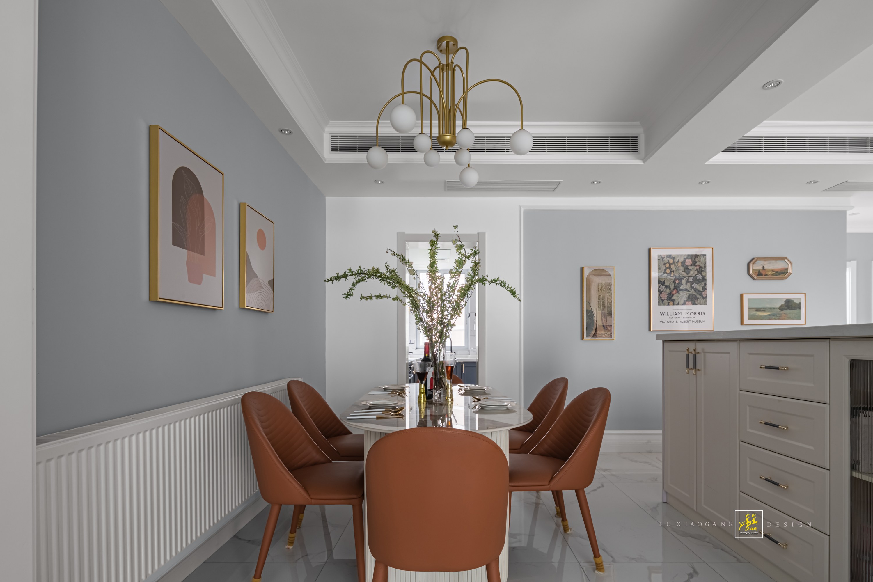 现代美式风格住宅设计丨中国成都丨卢小刚装饰设计有限公司-72