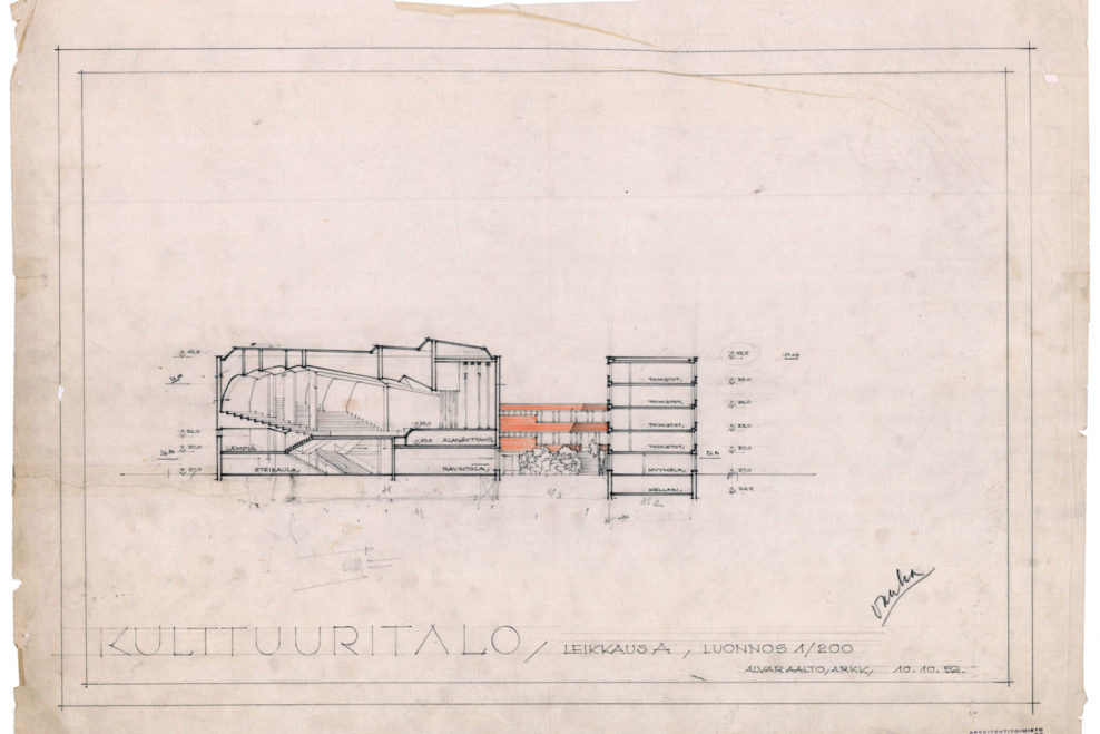 赫尔辛基文化之家（House of Culture）丨芬兰赫尔辛基丨阿尔瓦·阿尔托（Alvar Aalto）-70