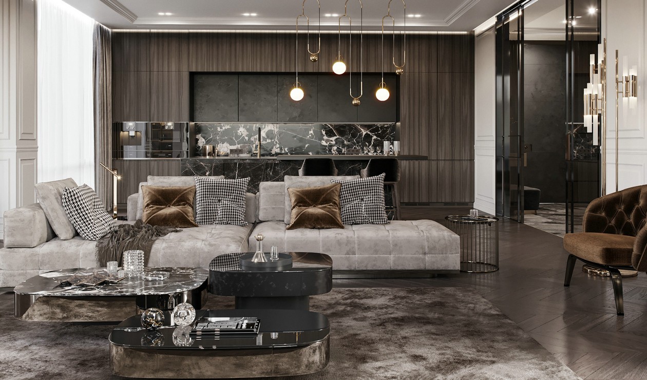 高级灰色系住宅设计 实力演绎低调奢华！-2