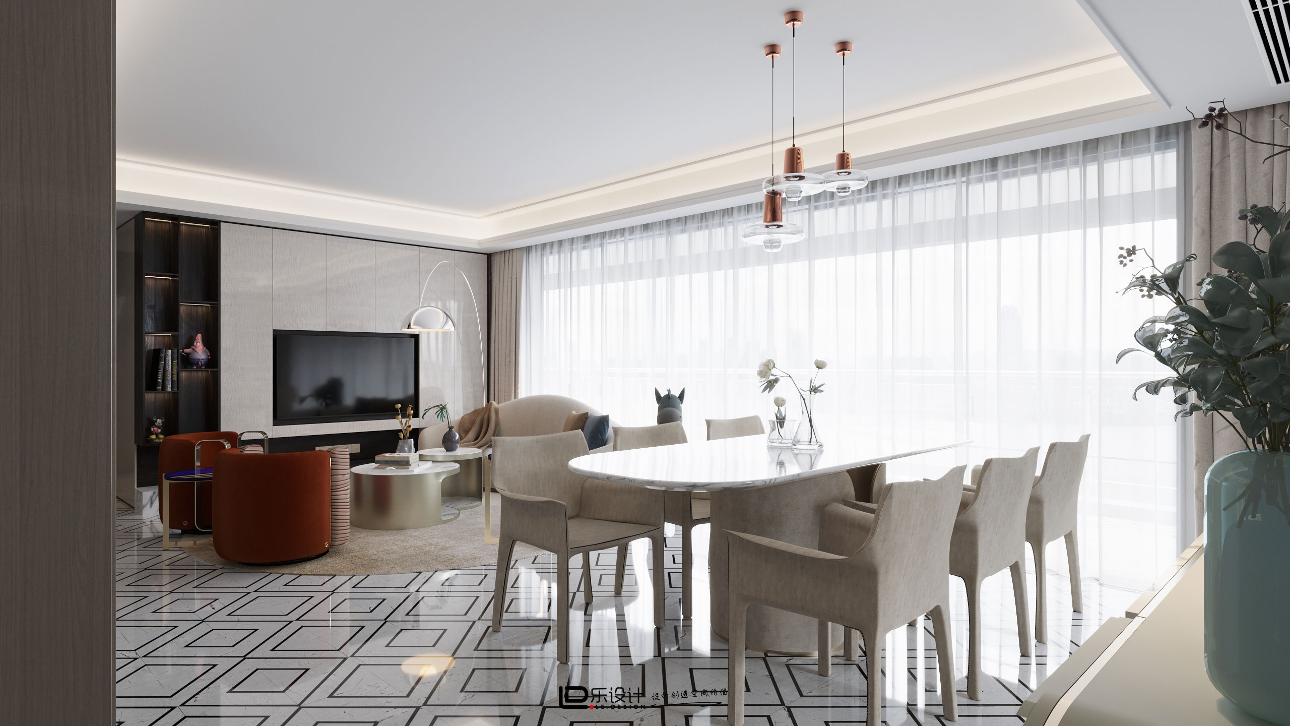 信达中心·杭州壹号院丨中国杭州丨LD 设计-2