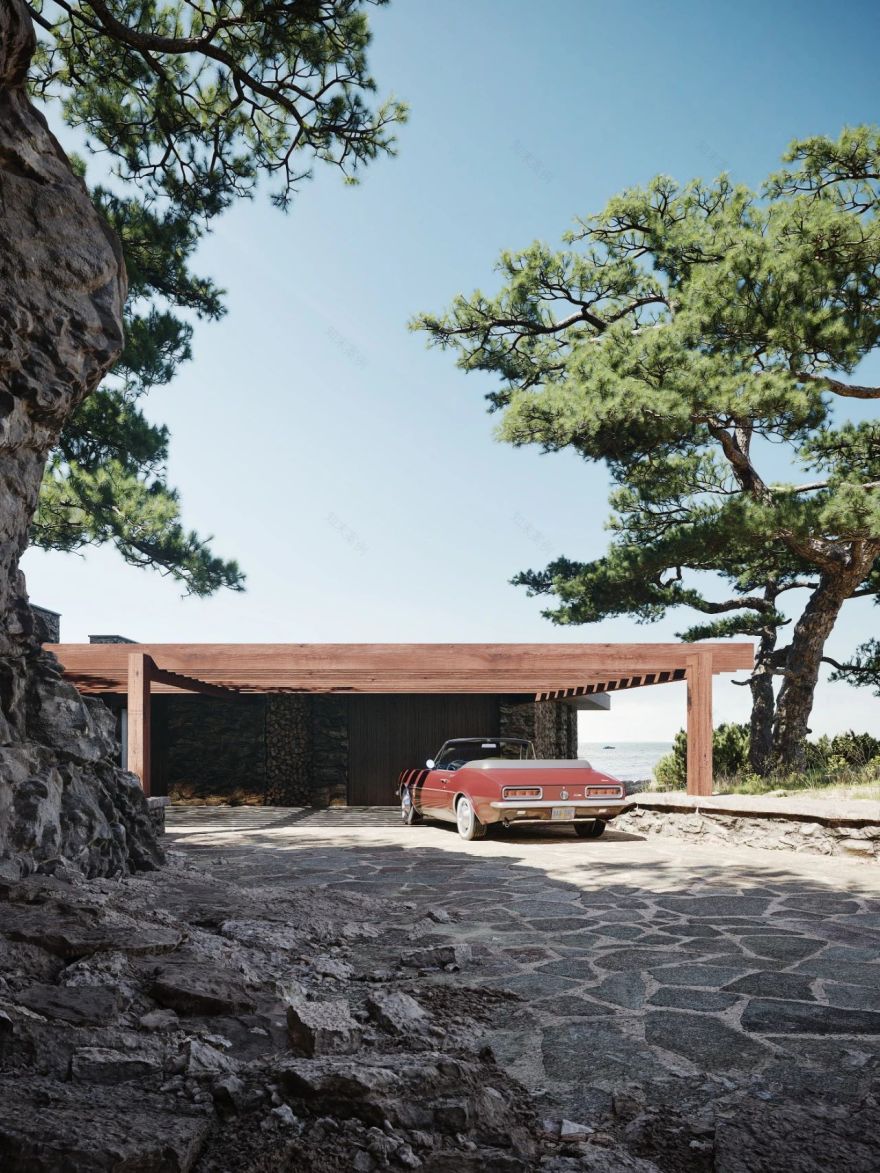 自然共生的别墅设计丨Valentin Khomenko-10