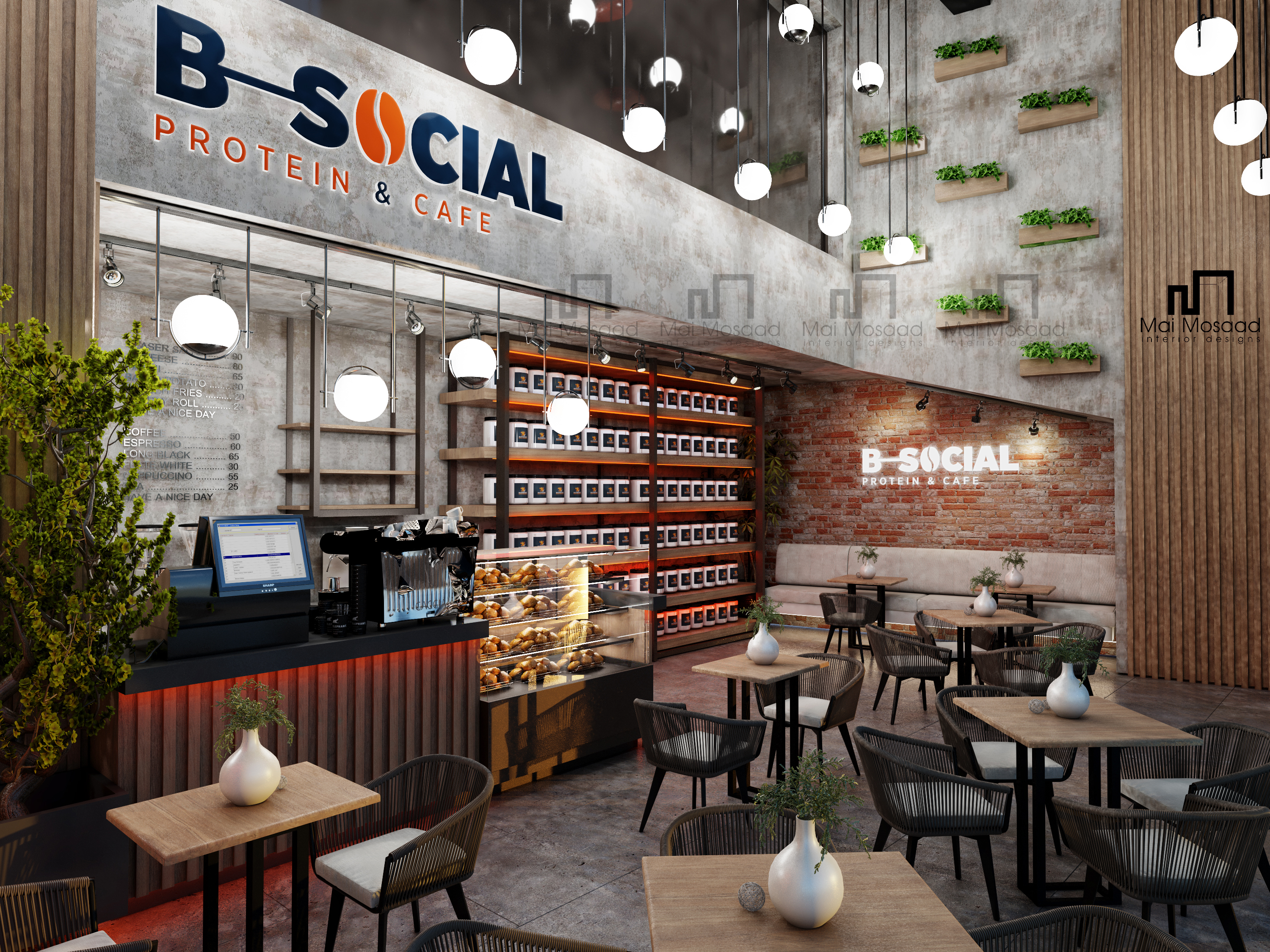 B-Social Protein & Cafe , Dammam , KSA-4
