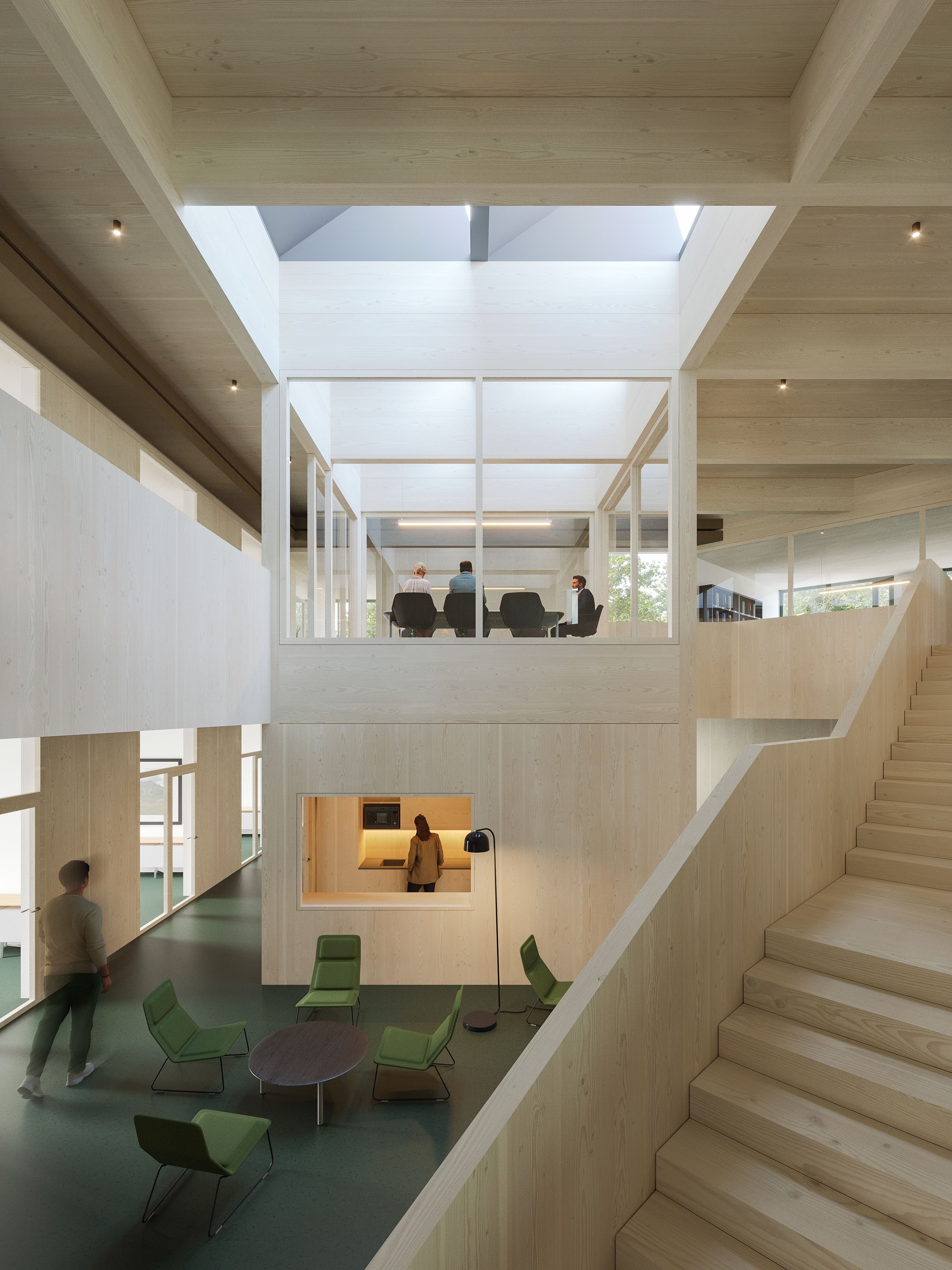 捷克国家林业办公室总部大楼设计丨CHYBIK+KRISTOF-11