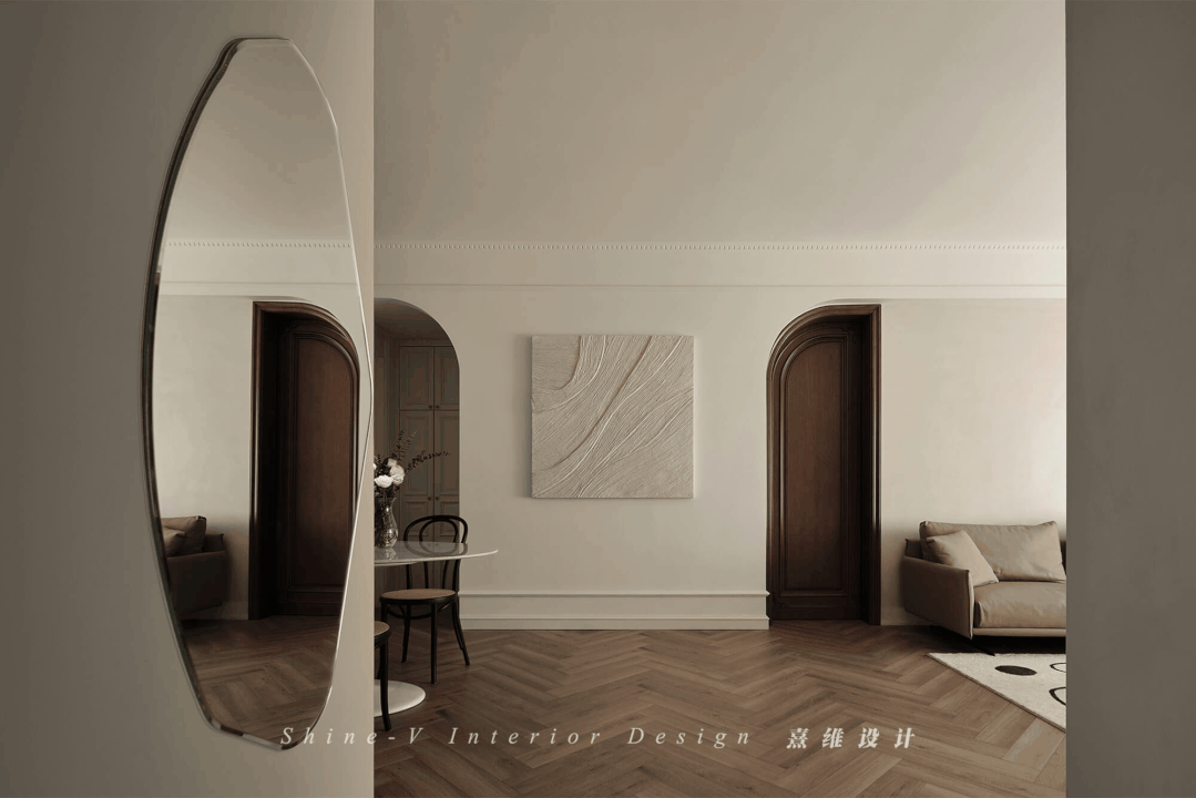 啡夏 · 120㎡轻复古法式优雅之家丨中国南京丨熹维设计-60