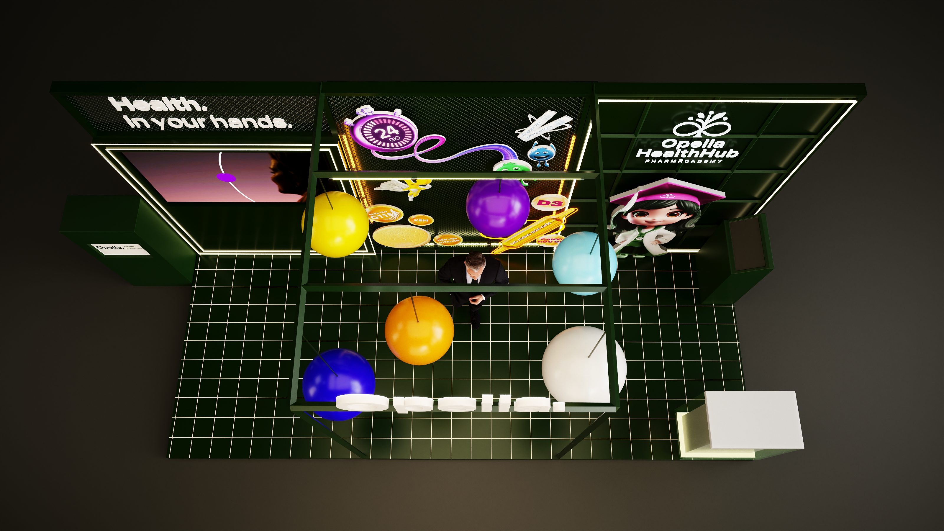 赛诺菲医药会议展位-9