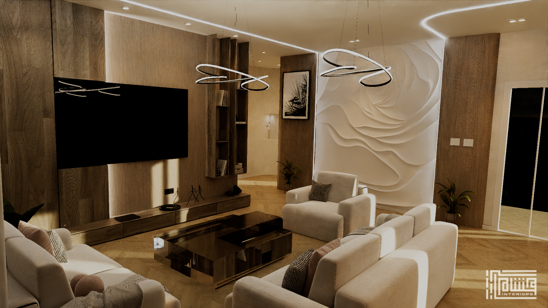 Modern Woody Living INTERIOR DESIGN-6