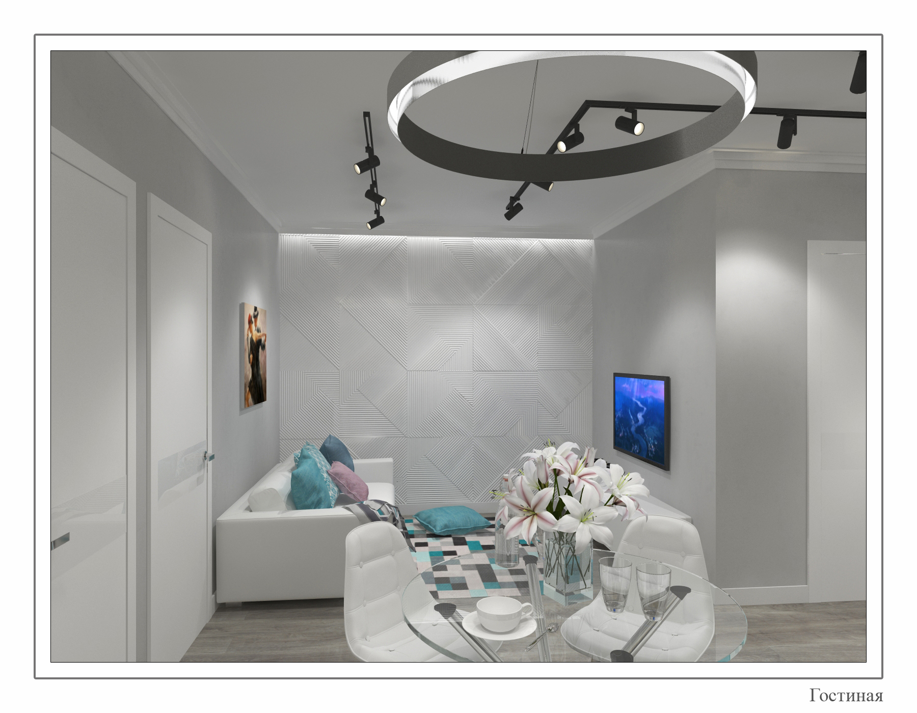 Apartment interior in Moscow-4