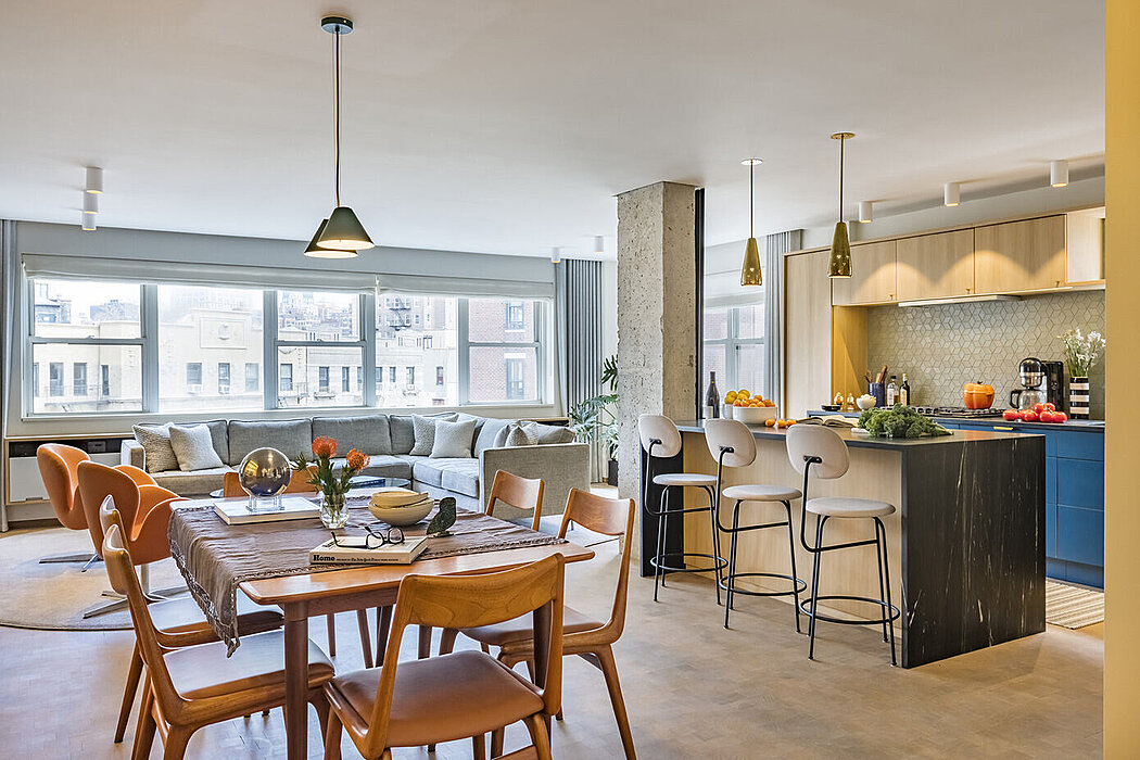 西村公寓丨美国纽约市丨Andrew Franz Architect-2