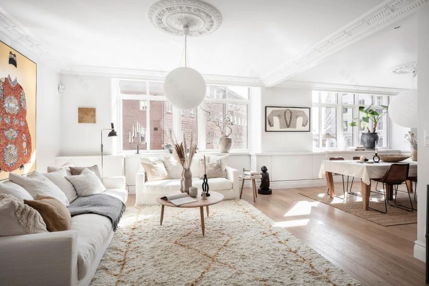 北欧风中国风混搭闺蜜同租公寓丨瑞典-0