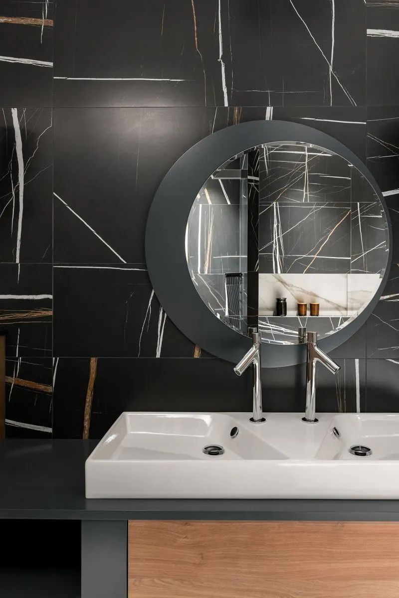 川谷堂 104㎡现代简约二人居丨Yulia Fambulova-39