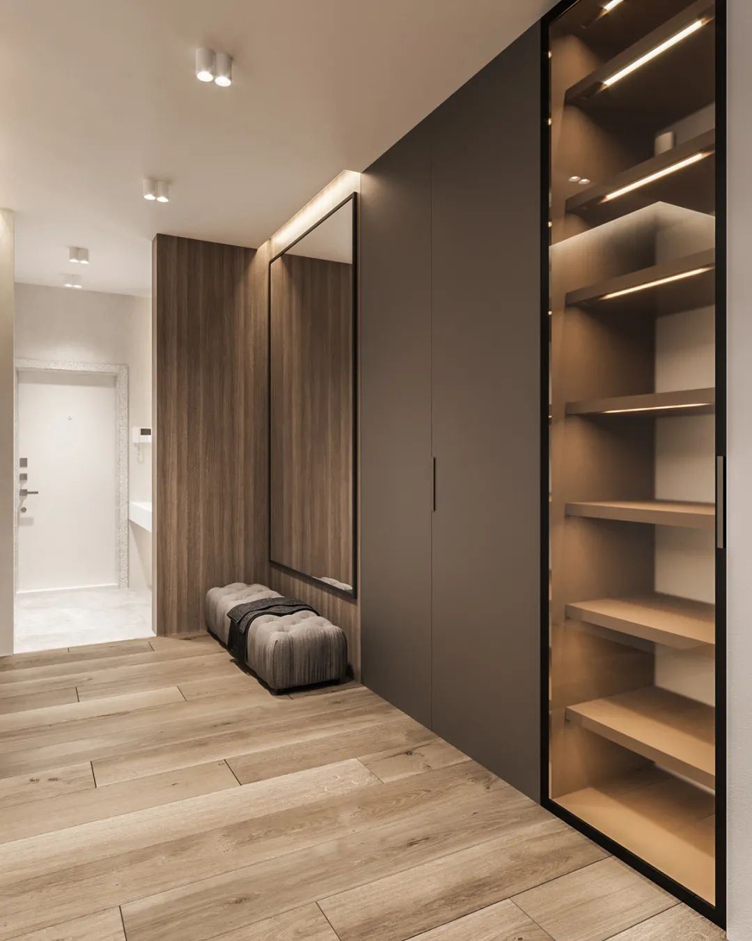 乌克兰现代家居设计展 | 原木、灰色与黑色的和谐空间-90