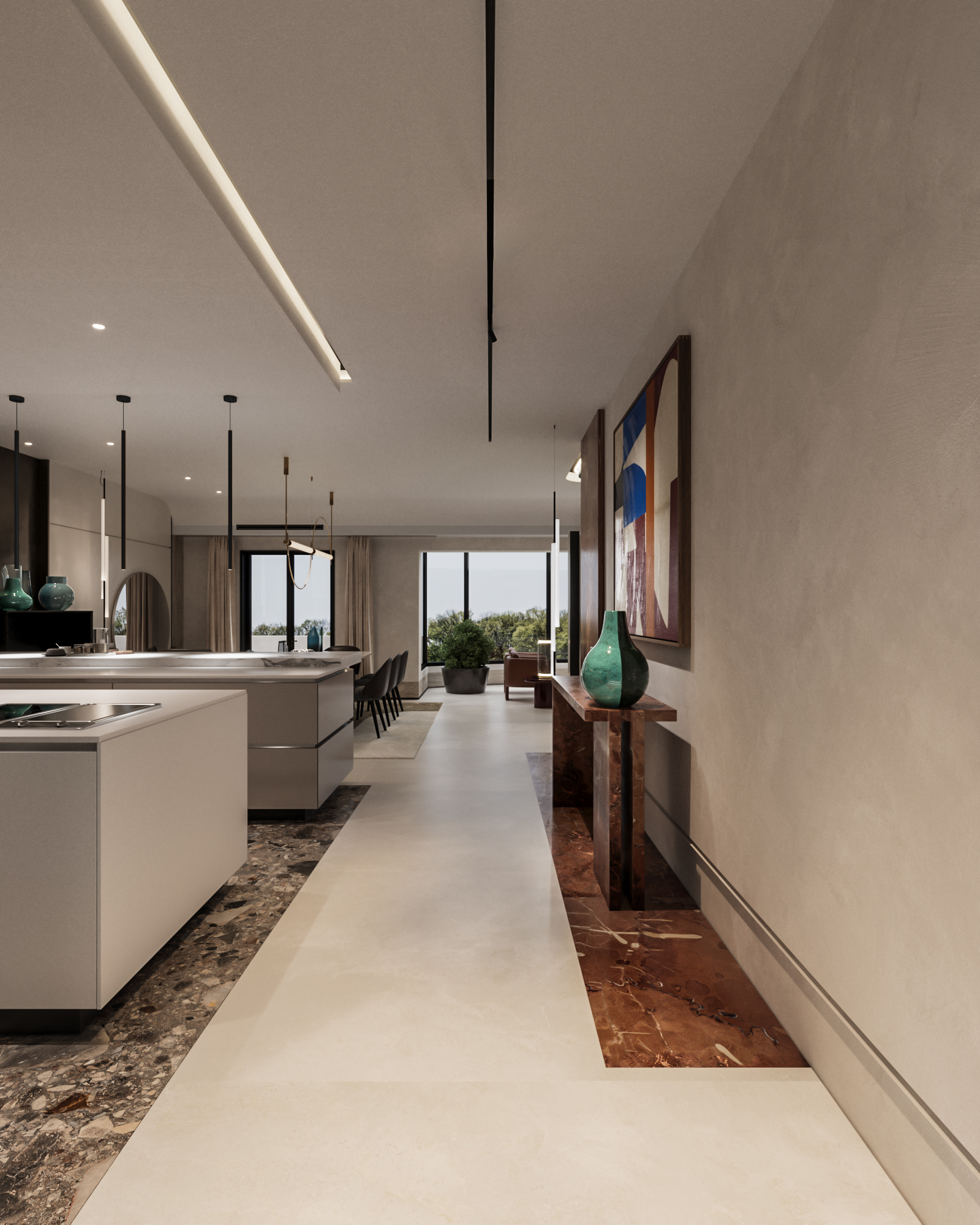 SUBTLE SERENITY住宅公寓丨埃及开罗丨Insite architects-18