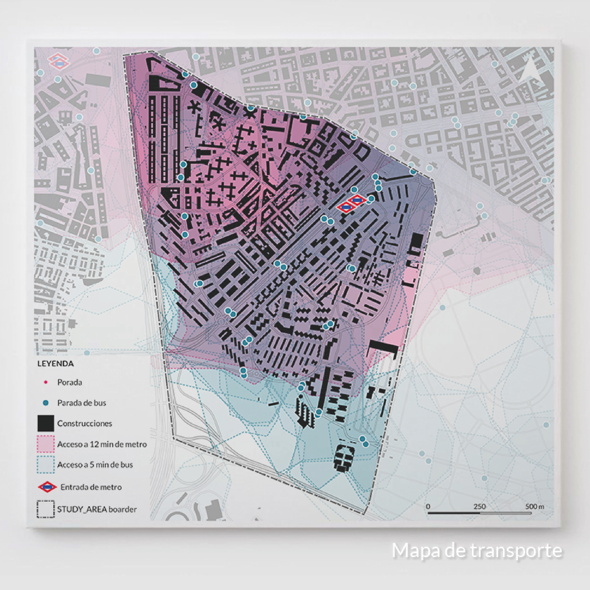 马德里地理信息系统分析丨西班牙马德里丨MUPUT ETSAM-4
