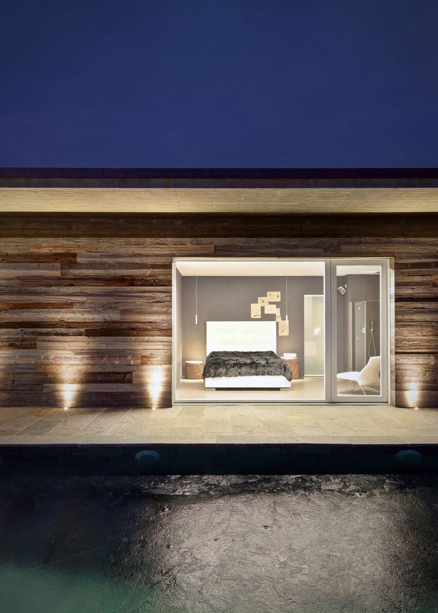 意大利阿尔卑斯山脉的绿色住宅-24