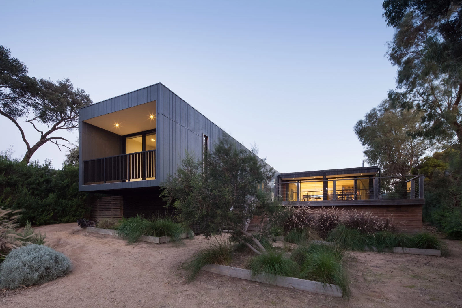 模块化设计的周末度假胜地——Portsea Prefab Home-12