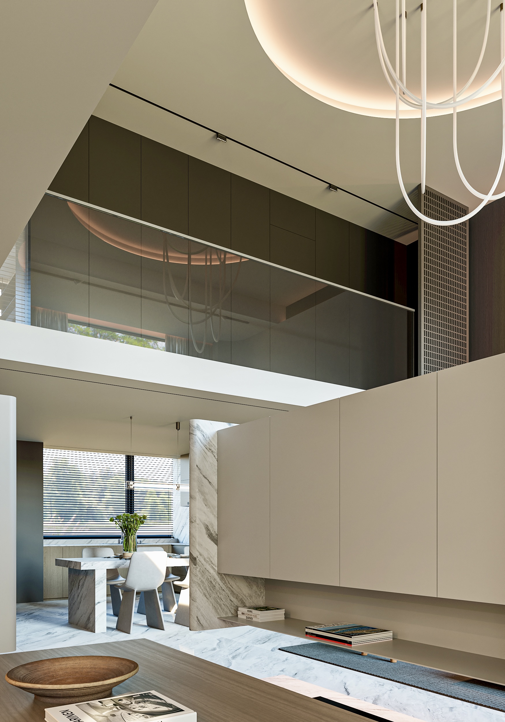 现代意式别墅丨长沙佐尚视觉-8