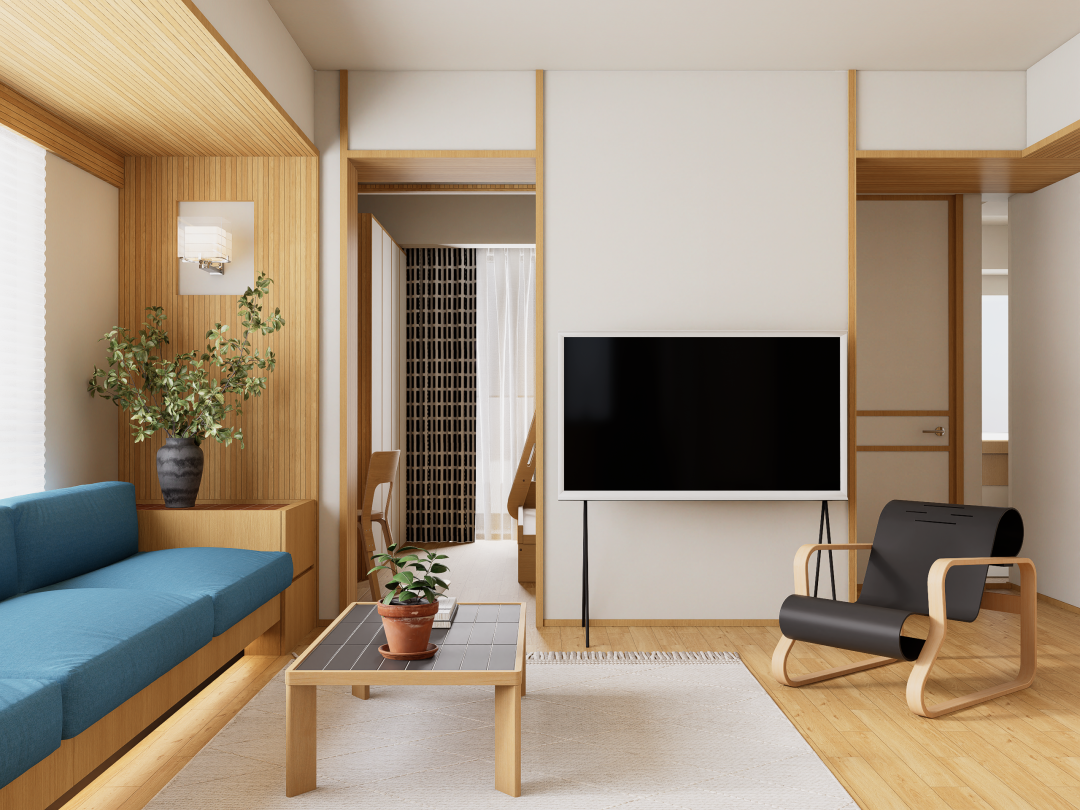 杭州融创金城未来海澜湾90㎡住宅设计丨中国杭州丨本空设计工作室-27