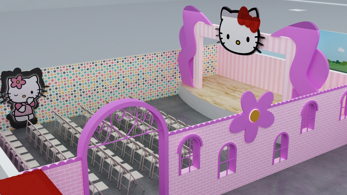 Kids Area-Hello Kitty Style- Fiesta Group-4