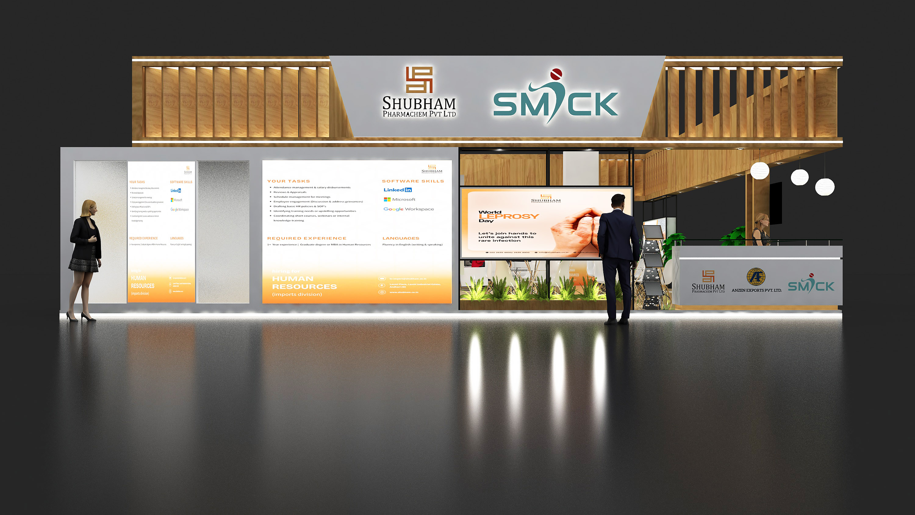 SHUBHAM 12X12M STALL DESIGGN IN MUMBAI-3