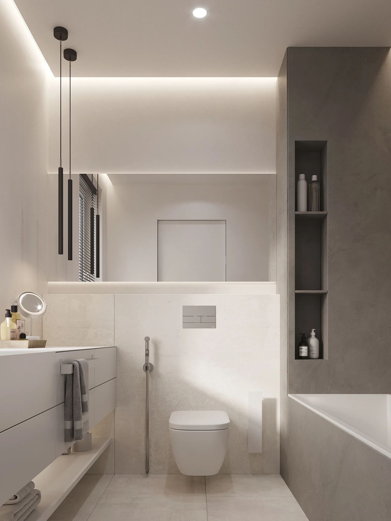 现代简约北欧风家居空间设计丨俄罗斯丨Aspecta Studio-29