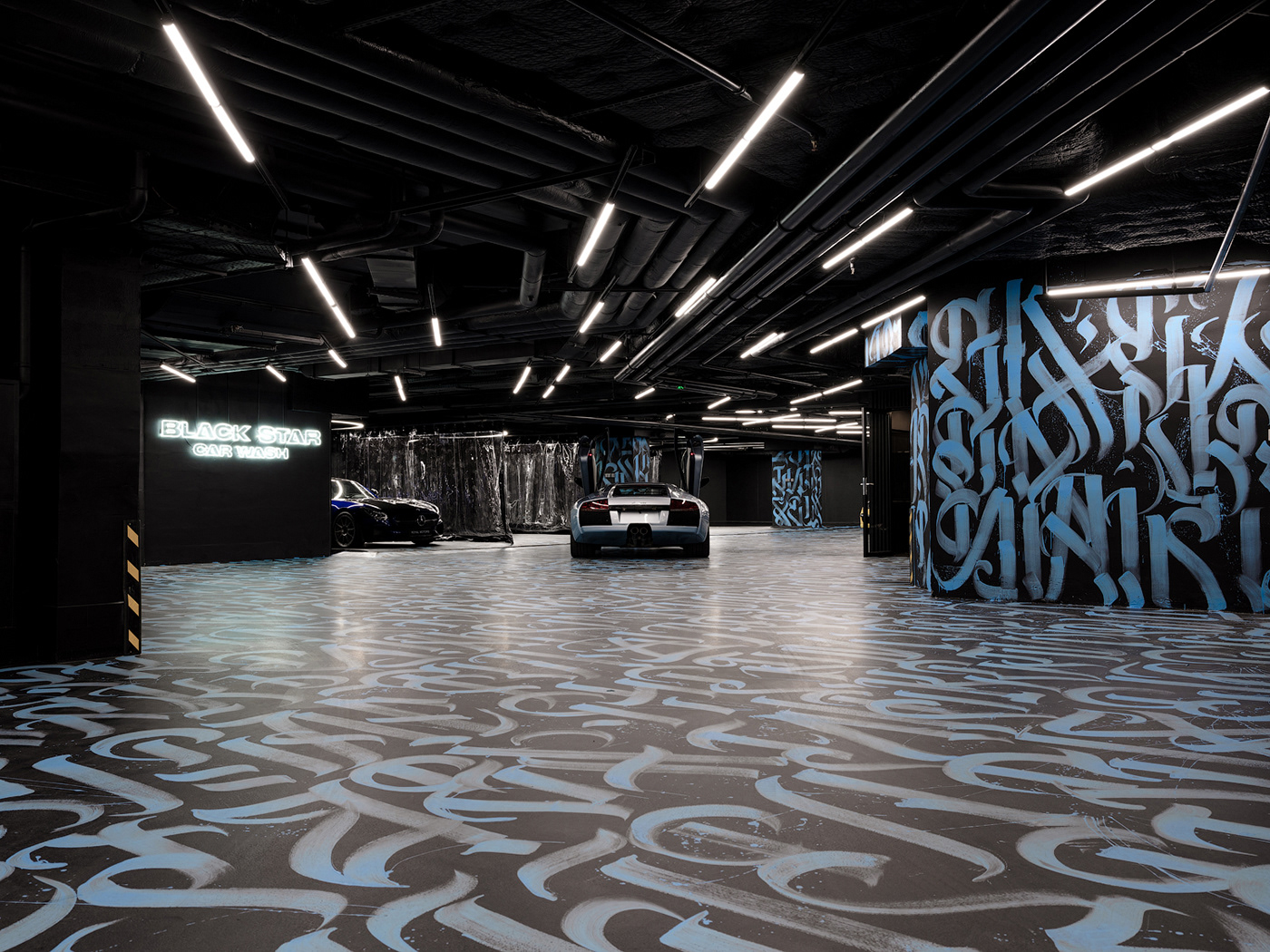 俄罗斯 | BLACK STAR CAR WASH | 洗车店 | 2018 | Margarita Denisova-16