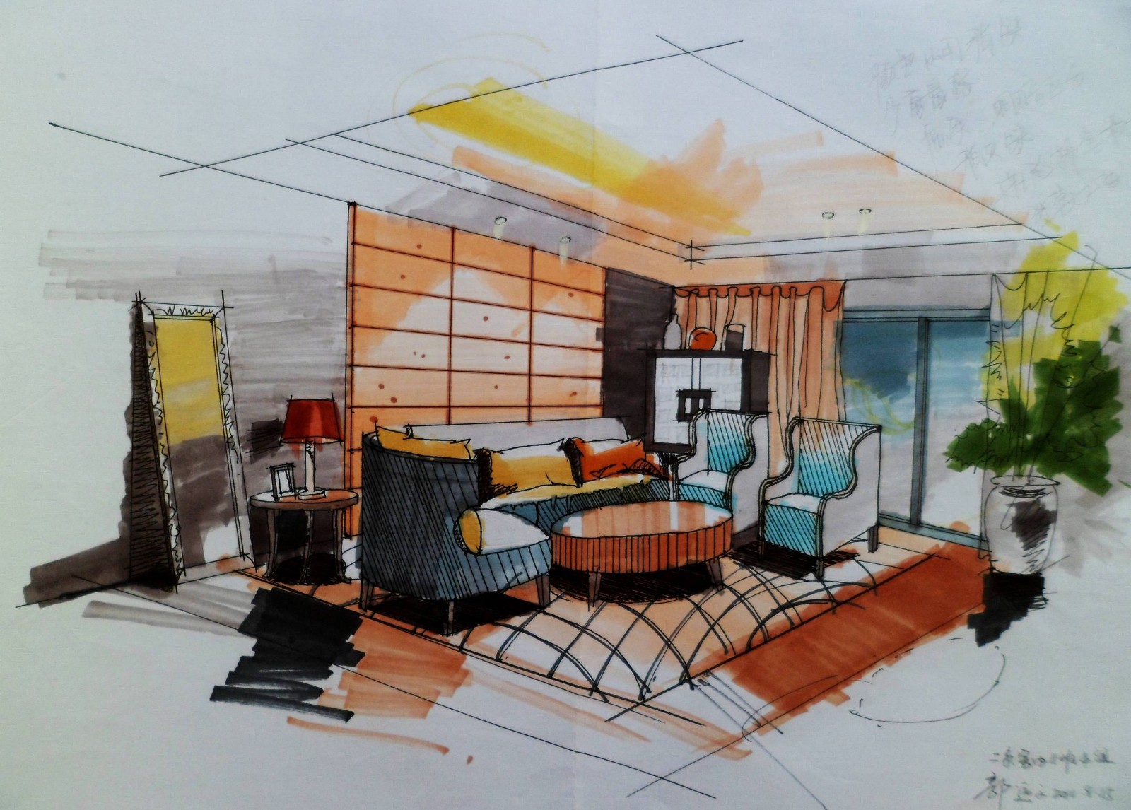 WYD+无影——几年前在特训营的手绘上色空间-5