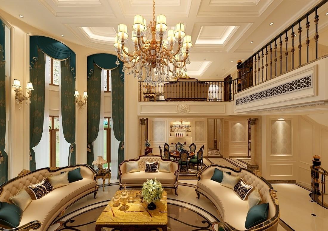 
济南名悦山庄别墅中式风格 -6