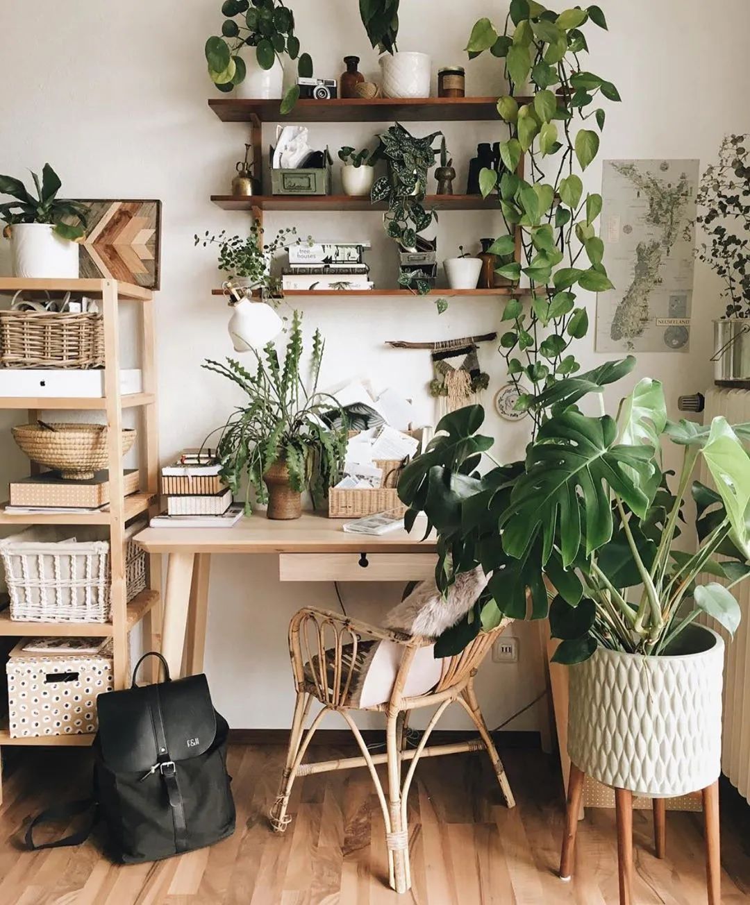 绿植搭配家居,打造夏日清凉空间-42