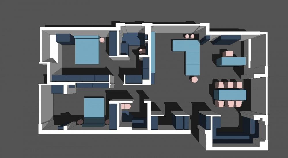 极简工业风,打造硬朗与温柔并存的家居空间-7